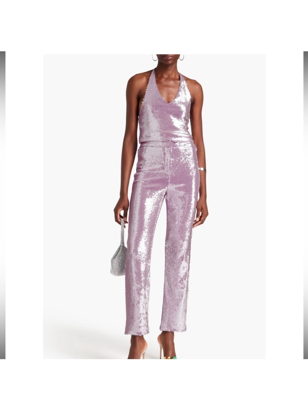 Rotate Lavender Sequin Pants